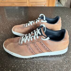 Adidas Adicross Classic Brown Leather Men's US Size 12 Golf Shoes Sneakers